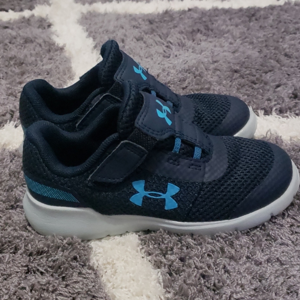 Under armour sneakers toddler size 8